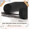 5 Pcs Jumbo Willow Charcoal Sticks 0.79-0.94 Inch Large Soft Willow Charcoal Chunky Drawing for Sketching Artist Supplies, Black